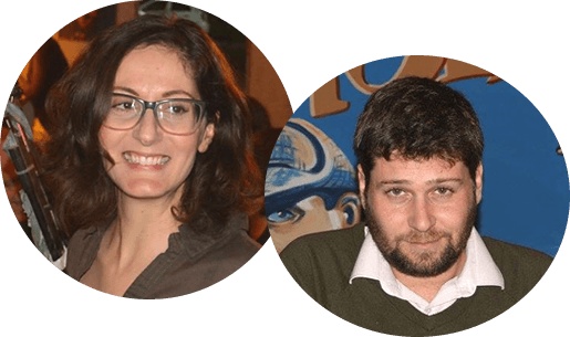 מיכאל שפירא ויעל בצלאל - מייסדי MyQuiz